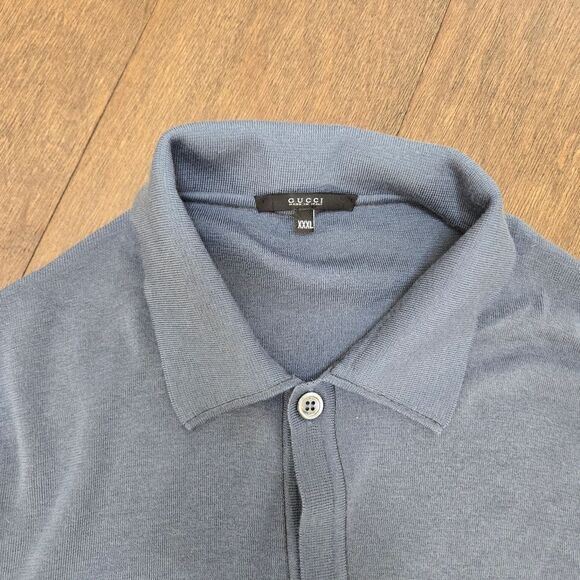 GUCCI knit Men's sweater cardigan top size XXXL - Picture 2 of 14